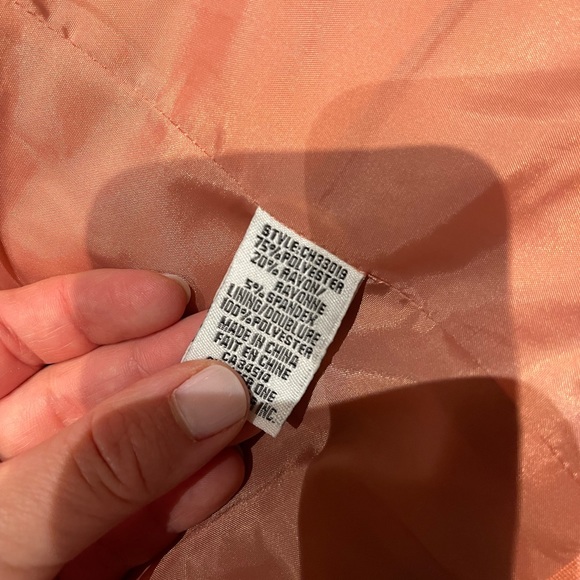 Dressy peach blazer - Picture 3 of 5